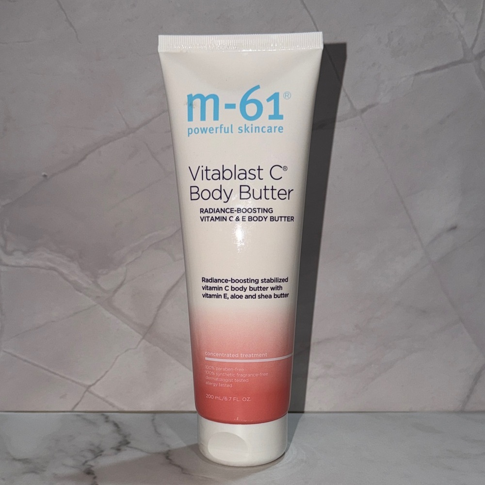 M-61 Vitablast C Body Butter FULL SIZE 6.7 Oz. RADIANCE-BOOSTING NEW/SEALED!